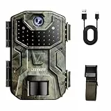 iZEEKER Cámara de Caza, 32MP HD Cámara Caza Nocturna con 940nm IR LED Sin Brillo Invisible, de Impermeable IP66 para Observación de Vida Silvestre y Monitoreo de Seguridad en Interiores