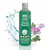 MENFORSAN Champú Repelente De Insectos Y Pulgas Para Perros 300ml, Con Citronela Ingrediente Natural