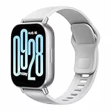 XIAOMI Redmi Watch 5 Active, Llamadas Bluetooth, Pantalla LCD de 2 Pulgadas, Monitor de frecuencia cardíaca, 140 Modos Deportivos, hasta 18 días de autonomía, Plata