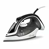 Polti Vaporella Quick Q080, Plancha de Vapor con Suela con Revestimiento Cerámico, Potencia Máxima 2600 W, Golpe de Vapor 180 g, Depósito de 300 ml, Blanco y Negro