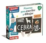 Clementoni - Pizarras para Escribir y Dibujar, Juego Educativo alfabetos y Caligrafía, Juguete en Español a Partir de 4 años, 55458