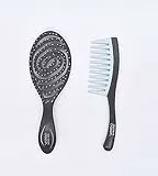BETER- Pack cepillo y peine Ocean, ideal para desenredar el cabello humedo. Hechos con plastico reciclado