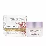 BELLA AURORA Crema Iluminadora Facial Antiedad, Antiarrugas y Antimanchas, Sérum Revitalizante Facial, Reduce las Arrugas, Splendor Glow Día 50 ml, Blanco