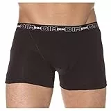 Dim Bóxers Con Cinturilla A Contraste X3, Bóxer Hombre, Negro/Gris/Blanco, M