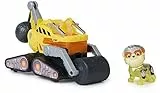 Patrulla Canina - Figura Rubble Y CAMIÓN DE CONSTRUCCIÓN con Luces Y Sonidos DE LA SUPERPELÍCULA - 6067511 - Juguetes Niños 3 Años + - Patrulla Canina Juguetes - Regalo Niño 3 Años +