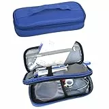 GIMA Caso Porta Estetoscopio - Azul - Estuche rígido Protector de para estetoscopios tubulares