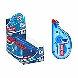 BIC Tipp-Ex Pocket Mouse, Cinta Correctora, Óptimo para Escolares y de Oficina, 10M X 4,2 Mm, Color Blanco, Paquete de 10 Unidades