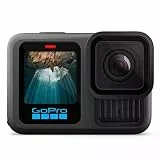 GoPro HERO13 Black - Cámara de acción Resistente al Agua con vídeo 5.3K60, fotografía de 27 MP + compatibilidad con Lentes Serie HB