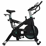 Cecotec Bicicleta Estática Indoor con Volante de Inercia de 24Kg y APP DrumFit Indoor 24000 Race Sprint. Pulsómetro, Pantalla LCD, Soporte Dispositivos, Resistencia por Fricción, Sillin Ajustable