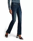 G-STAR Para Mujer Jeans Midge Bootcut, Azul (dk Aged D01896-6553-89), 28W / 30L
