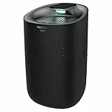 Cecotec Deshumidificador Eléctrico BigDry 3000 PureLight Black. 45 W, Deshumidificación hasta 750 ml/día, Purificador de Aire con Triple Proceso de filtración, Depósito 1L, 3 Velocidades, 25m2