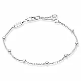 Thomas Sabo Pulsera Dots de Mujer con Plata de Ley 925