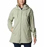 Columbia Flora Park Softshell Jacket, Chaqueta De Softshell Cortavientos para Mujer, Safari, Talla S