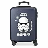 Star Wars Storm Maleta de Cabina Azul 38x55x20 cms Rígida ABS Cierre de combinación Lateral 34L 2 kgs 4 Ruedas Dobles Equipaje de Mano