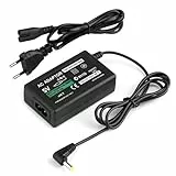 Cargador para Sony PSP 1000/2000/3000, Fuente de Alimentación 5V 2A AC Pared Cargador Cable, Power Adapter para PSP Consola, PlayStation Alimentación Portátil para 1000 2000 3000 Street Game