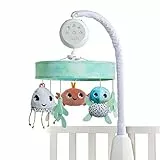 Tiny Love El mundo submarino Móvil cuna bebé, Móvil musical con 15 melodías, carrusel bebés 0+ meses, colección Treasure the Ocean