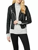 ONLY Onlgemma Faux Leather Biker Otw Noos Chaqueta para Mujer, Negro (Black 1), 40 FR/ES (38 EU)