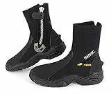 SEAC Pro HD C/CERN. 6 - Escarpín de Buceo, Unisex, Color Negro, Talla L