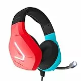 Orzly Auriculares Gaming Compatible con PS5, PS4, PC, Xbox, Nintendo Switch, con microfono Sonido Premiun RGB Luz LED, cancelación de Ruido - Hornet RXH20 Tanami Edicion