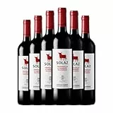 Osborne Solaz Vino de la Tierra de Castilla 75 cl Vino tinto (Caja de 6 Botellas de 75 cl)