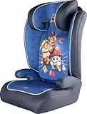 Tataway Paw Patrol Boy i-Size R129, silla de coche infantil de 15 a 36 kg (3,5 a 12 años), 100 a 150 cm, grupo 2/3, se puede instalar con cinturón de 3 puntos, azul claro