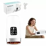 Masajeador de Manos inalámbrico con Calor y Compresión, Masajeador Electrico de Mano para Alivio de Artritis y Síndrome del Túnel Carpiano, Regalo para Mujeres y Hombres