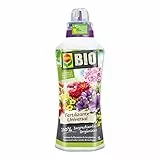 COMPO BIO Fertilizante Universal, Crecimiento sano, Para plantas de interior y terraza, Líquido, 1 L