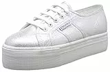 Superga 2790-lamew, Zapatillas Mujer, Plateado Grey Silver 031, 42 EU