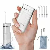 Irrigador dental portátil mini 200 ml | Water flosser recargable USB tipo C | 3 modos presión | limpieza profunda | Encías sensibles, ortodoncia e implantes dentales | Aquapik Mini