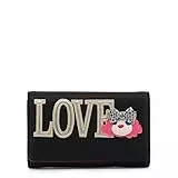 Love Moschino - Bolso de mano para mujer, color negro