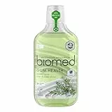 BIOMED Enjuague Bucal Natural Vegano para Cuidado Completo y Encías Sanas sin Alcohol Well Gum 500 ml