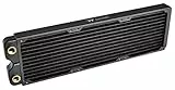 Thermaltake Pacific C360 - Sistema de refrigeración líquida C360 de 27 mm de grosor, aletas de alta densidad, tubos de cobre de una sola fila, radiador de cobre CL-W228-CU00BL-A
