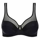 Dim Sujetador De Gran Capacidad Con Aros Generous Mujer x1, Negro, 105D