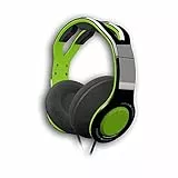 Gioteck - Tx30 - Cascos Gaming, Cable Audio Jack 3,5 Mm, Control de Sonido, Driver 40 Mm, Cascos con Microfono para Ps4, Xbox One, Nintendo Switch y PC (Verde y Negro) (Ps4)
