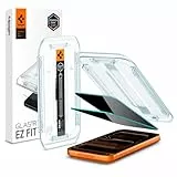 Spigen Glas.tR EZ Fit Filtro Privacidad Protector Pantalla para iPhone 17 Pro Max, iPhone 16 Pro Max, 2 Unidades, Antiespía, Instalación Fácil, Compatible con Funda, Dureza 9H