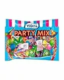 Vidal Golosinas. Surtido de chuches para celebraciones. Mix de chuches envuelta individualmente. Bolsa 400 Gramos