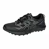 ASICS Calzado de Correr en montaña de Hombre Gel-Sonoma 7 GTX, Black/Carrier Grey, 45 EU