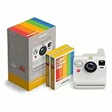 Polaroid - Now Gen 3 - Cámara instantánea - Paquete de cámara + película en Color (16 Fotos) Blanco (6561)