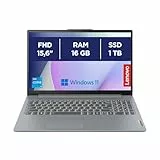 Lenovo IdeaPad Slim 3 Gen 8 - Portátil 15.6' FHD Intel Core i5-13420H, 16 GB RAM, 1 TB SSD, Wi-Fi 6, Win11 Home, Office de Prueba QWERTY Español, Gris - 3 Meses de Xbox Game Pass Incluido