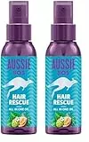 Aussie SOS Hair Rescue All In One Aceite Capilar 100ml Desenreda Y Suaviza El Pelo, Ayuda A Prevenir Las Puntas Abiertas Y Mantiene El Cabello Hidratado Durante 100 Horas. Fórmula Vegana