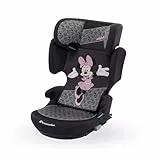 Bebeconfort Disney RoadFix i-Size, Silla de Coche Elevador Respaldo, 3,5-12 años (100-150 cm), Silla Coche Minnie Mouse, Plegable, Ligera (4,4 kg), 14 Posiciones Reposacabezas, Authentic Minnie