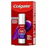 Colgate Max White Sérum Morado 40ml, Blanqueador Dental Instantáneo sin Flúor, Blanquea Instantáneamente, Fórmula de Doble Acción para Corrección del Color y Resultados Blanqueadores Duraderos
