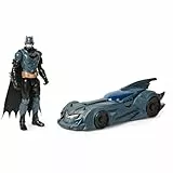 Batman DC Comics Pack BATMÓVIL Figura de Acción 30 cm y Coche 6070521 - Regalos para Niños - Juguetes Niños 3 Años +