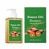 Batanas-Oil Shampoo | 100 ml pasta aceite batanas malcriada | Champú y acondicionador crecimiento hidratante profundo y acondicionador | Reparaciones naturales champús dañados engrosando el cabello