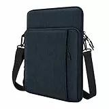 Dadanism 13,3' Bolsa Protectora para Tableta con Bandolera para iPad Pro 13' M4 2024,iPad Air 13' 2024,iPad Pro 12,9' M2 6ª/5ª/4ª/3ª/2ª/1ª Gen, Galaxy Tab S10+ Plus/S9 FE+/S9+ Plus 12,4', Índigo