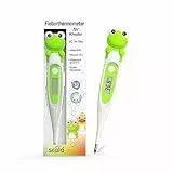 Scala SC 44 Rana Flex Speed 10 sec. Termómetro Digital Fiebre Corporal Niños Adultos Medición Oral Rectal Axilar Preciso Rápido Seguro, Verde, Unisex
