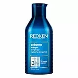 REDKEN Champú Extreme Para Cabello Dañado, Azul, Cedro, 300 Mililitro