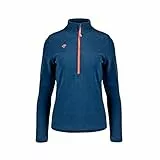 Izas - Forro Polar para Mujer - Chaqueta Polar con Cuello Alto y Cremallera - Forro Polar de Invierno Ligero y de Secado Rápido - Ideal para Actividades al Aire Libre - Sutton Azul y Coral - 3XL