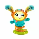 Fisher-Price Boti Robotito Saltarín, Juguete electrónico para Aprender Letras y números, Regalo para bebé +9 Meses, versión español + portugués + Italiano + inglés (HJP91)