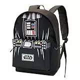 Star Wars Vader-Mochila ECO 2.0, Negro, 32 x 44 cm, Capacidad 22.5 L